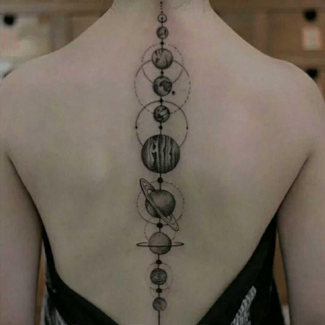 Planet Elements Temporary Tattoo - StiCool