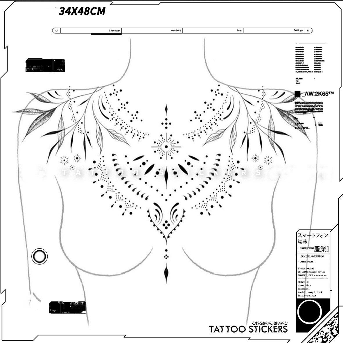 Sexy Mystery Temporary Tattoo - StiCool