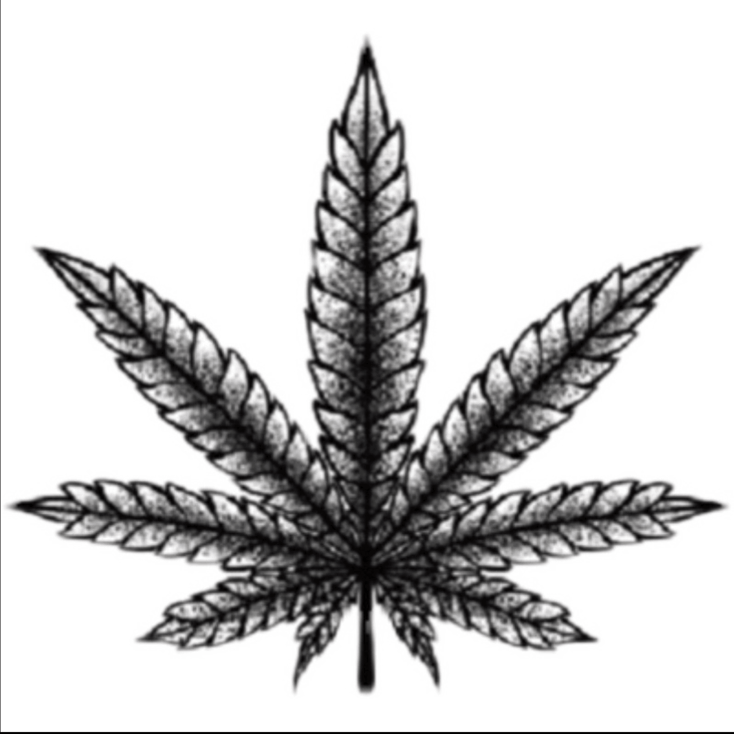 Marijuana Leaf Semi-Permanent Tattoo - StiCool