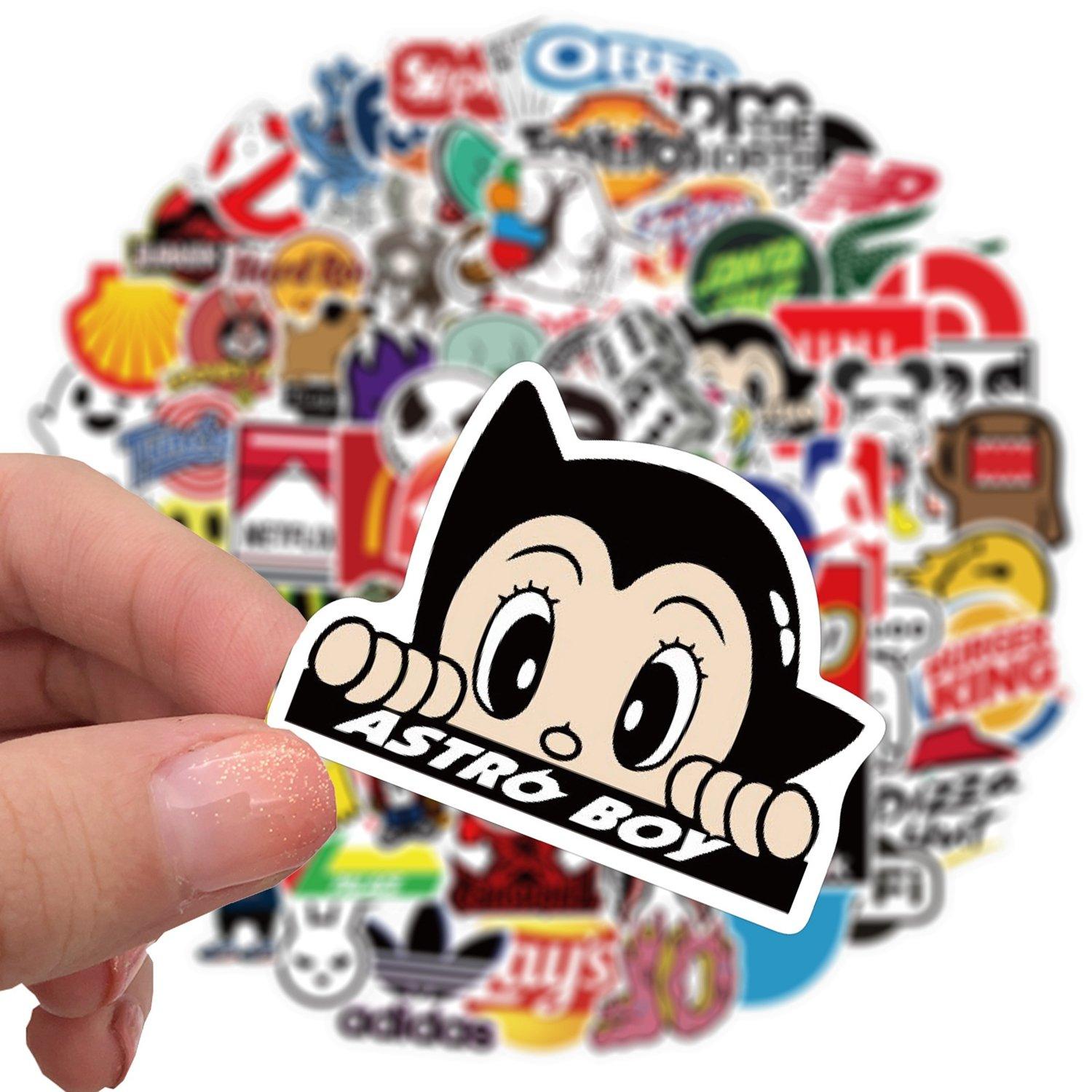 50 Pcs Non-Repeated Hypebeast Stickers - StiCool