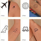 60Pcs Mixed Designs Semi-Permanent Tattoo Set - Body404