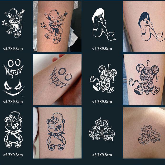 30Pcs Mixed Designs Semi-Permanent Tattoo Set - Body404