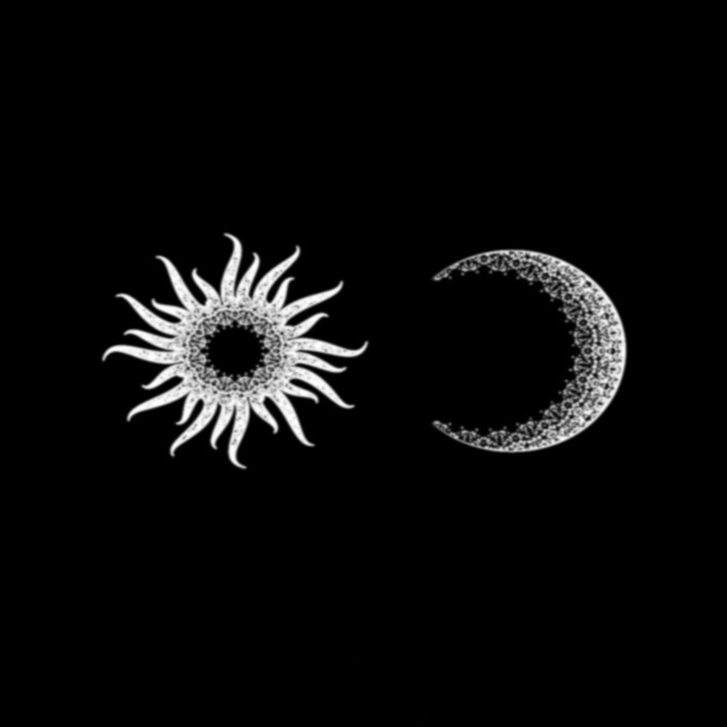 Sun And Moon Semi-Permanent Tattoo - StiCool