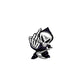Cartoon Grim Reaper Middle Finger Sticker - StiCool