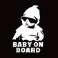 Cool Baby on Board Car Decal Sticker - StiCool