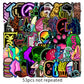 53 Pcs Non-Repeated Neon Graffiti Sticker - StiCool