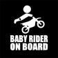 Baby on Board Sticker-Dirtbike - StiCool