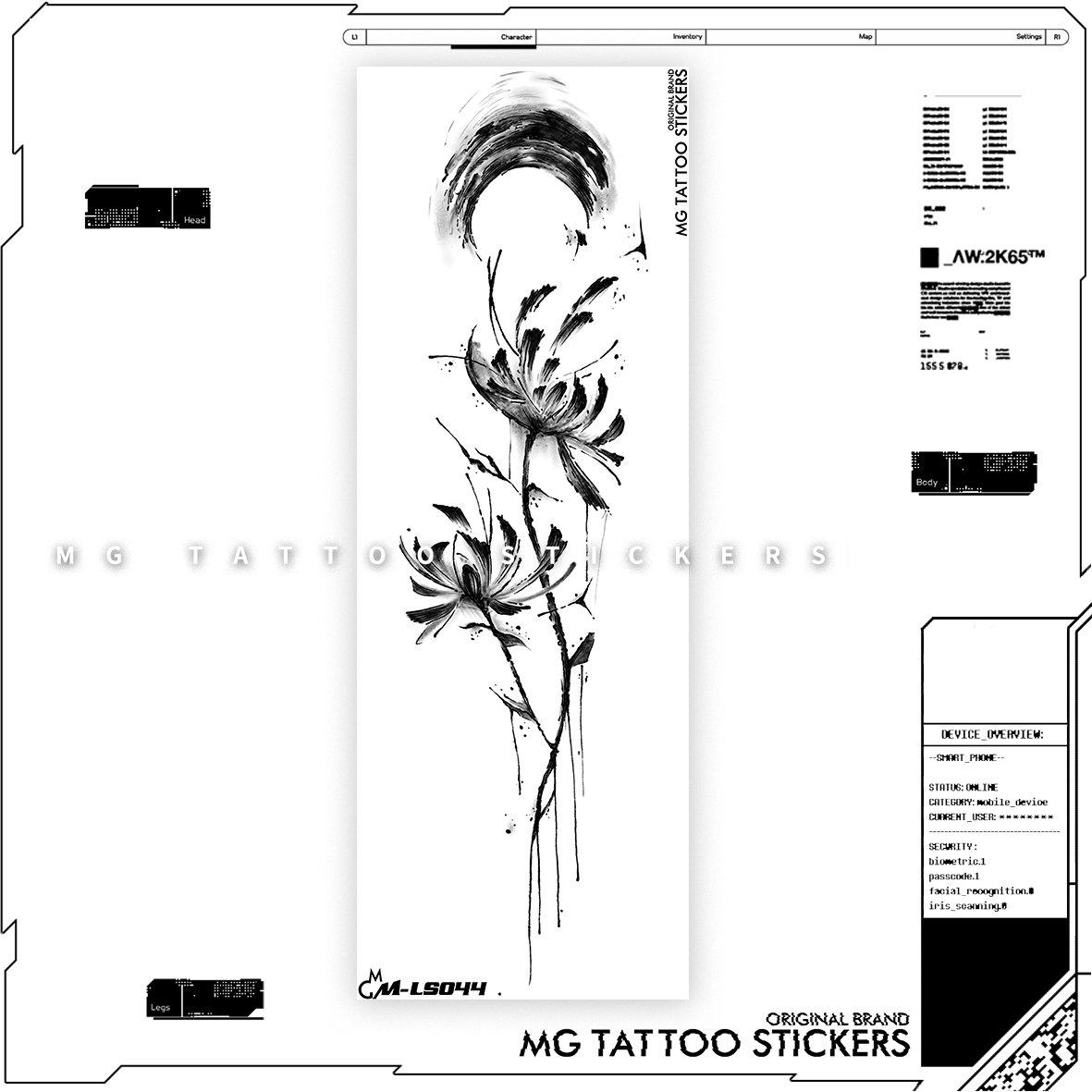 Lotus Ink Temporary Tattoo - StiCool