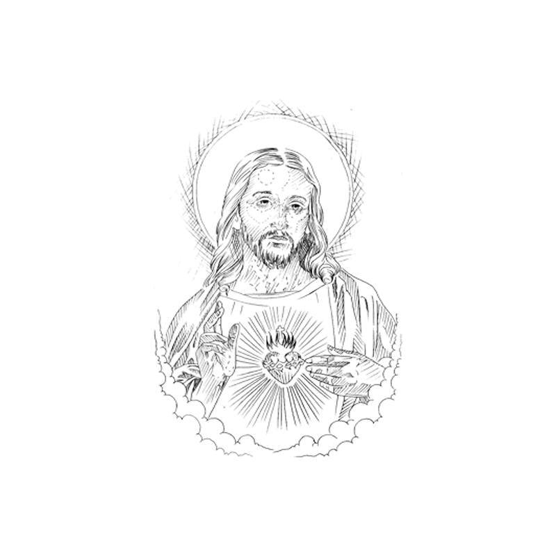 Jesus Semi-Permanent Tattoo - StiCool