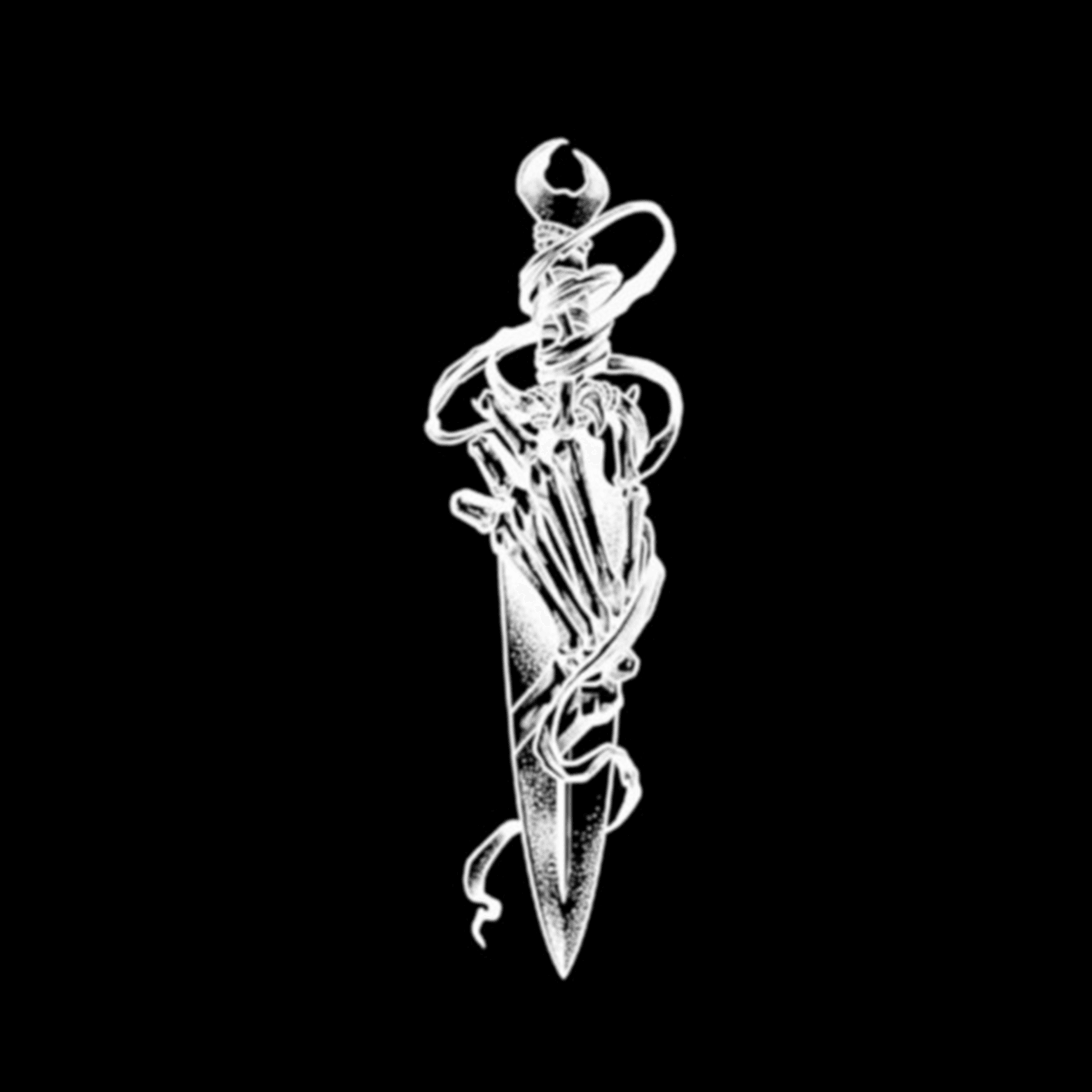 Exquisite Dagger Semi-Permanent Tattoo - StiCool