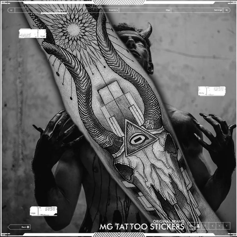 Antelope Temporary Tattoo - StiCool