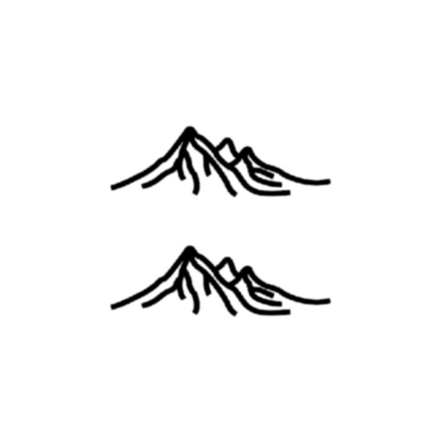 Double Mountain Semi-Permanent Tattoo - StiCool
