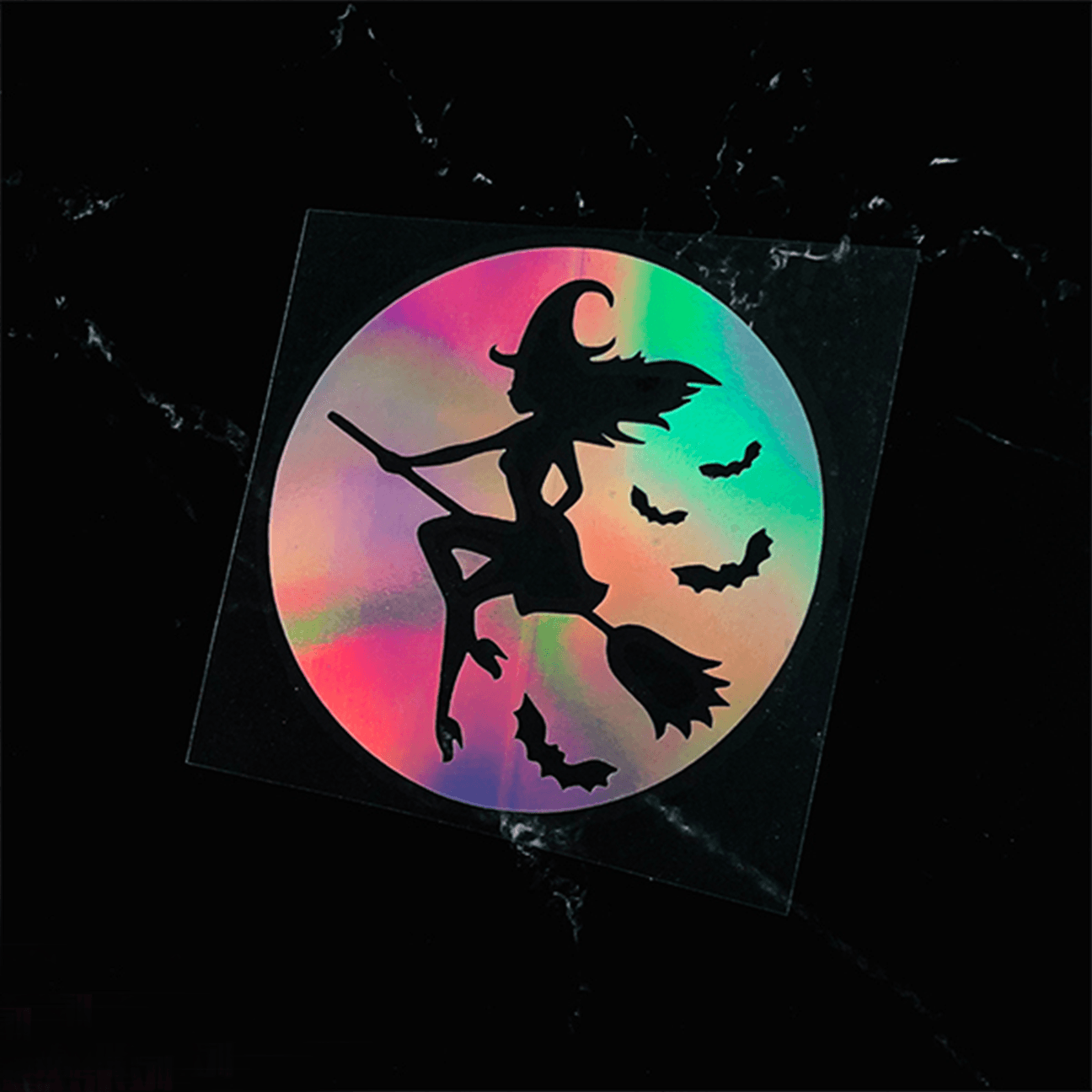 Iridescent Witch Sticker - StiCool