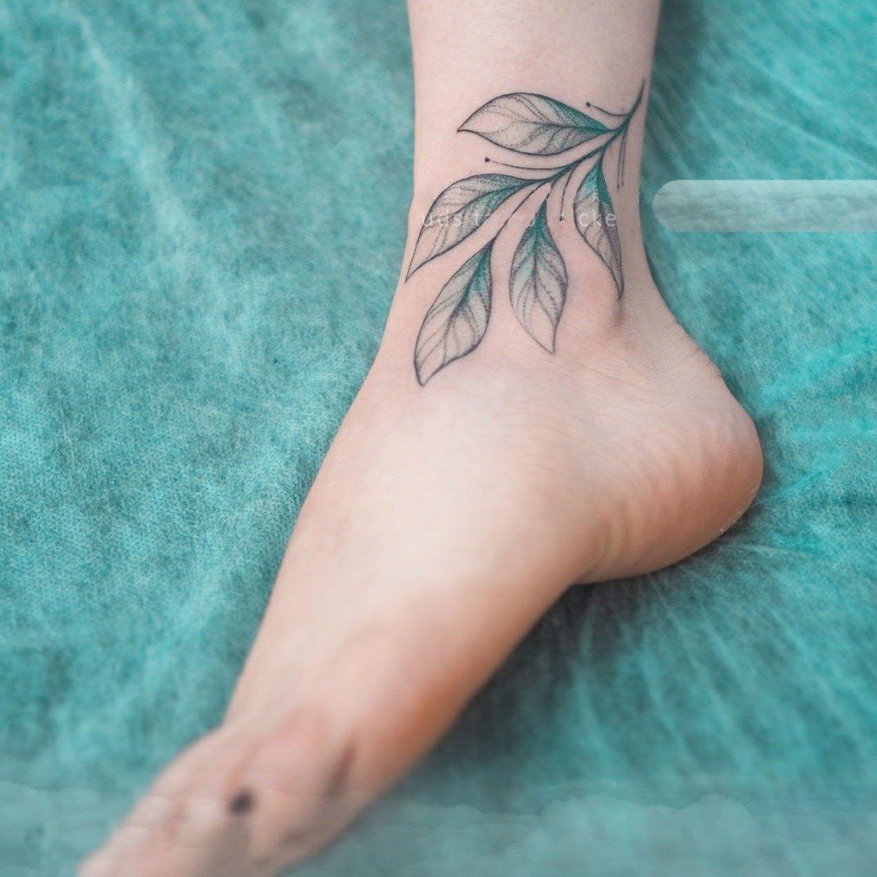 Mint Leaf Temporary Tattoo - StiCool