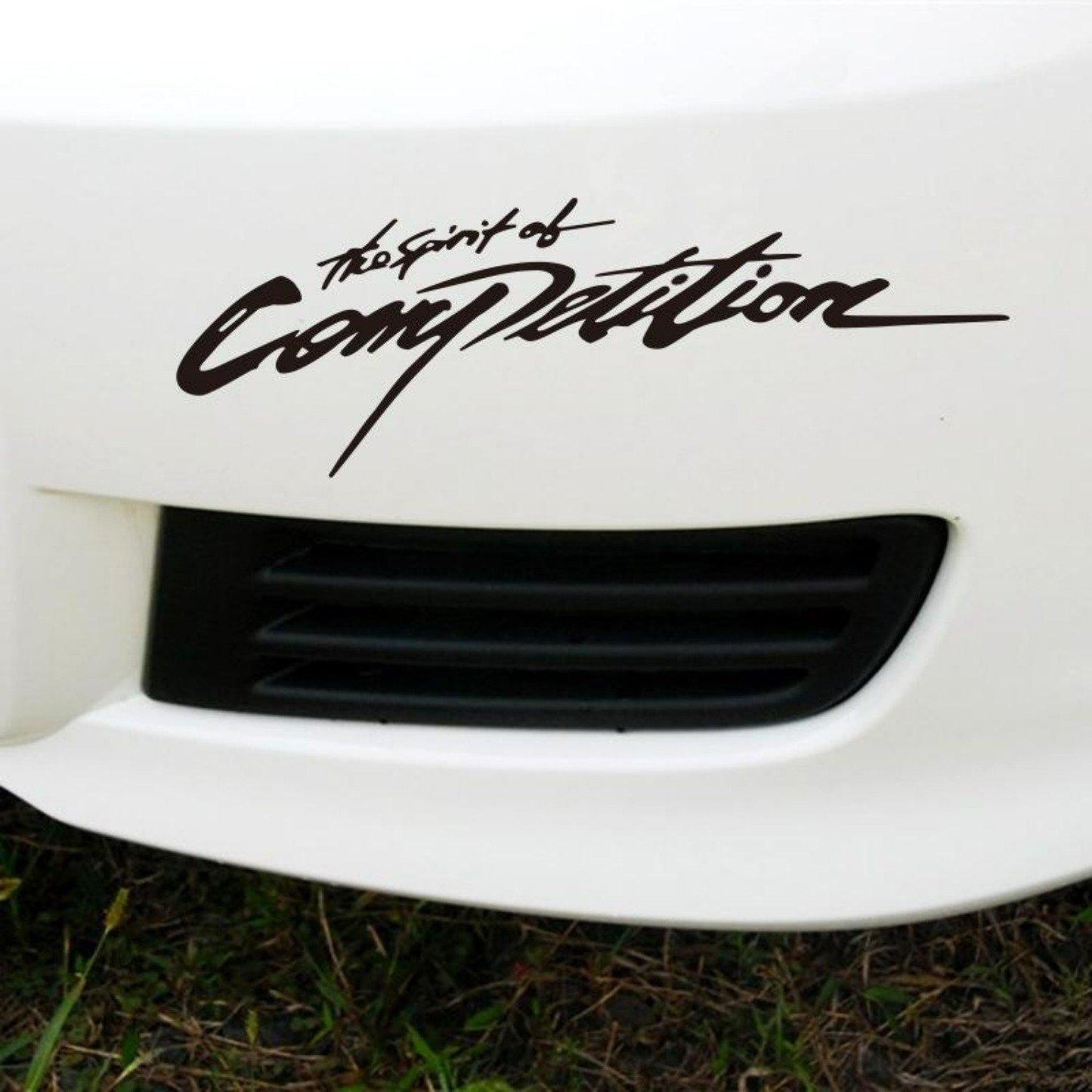 The Spirit Of Competition Vinyl Car Sticker - StiCool