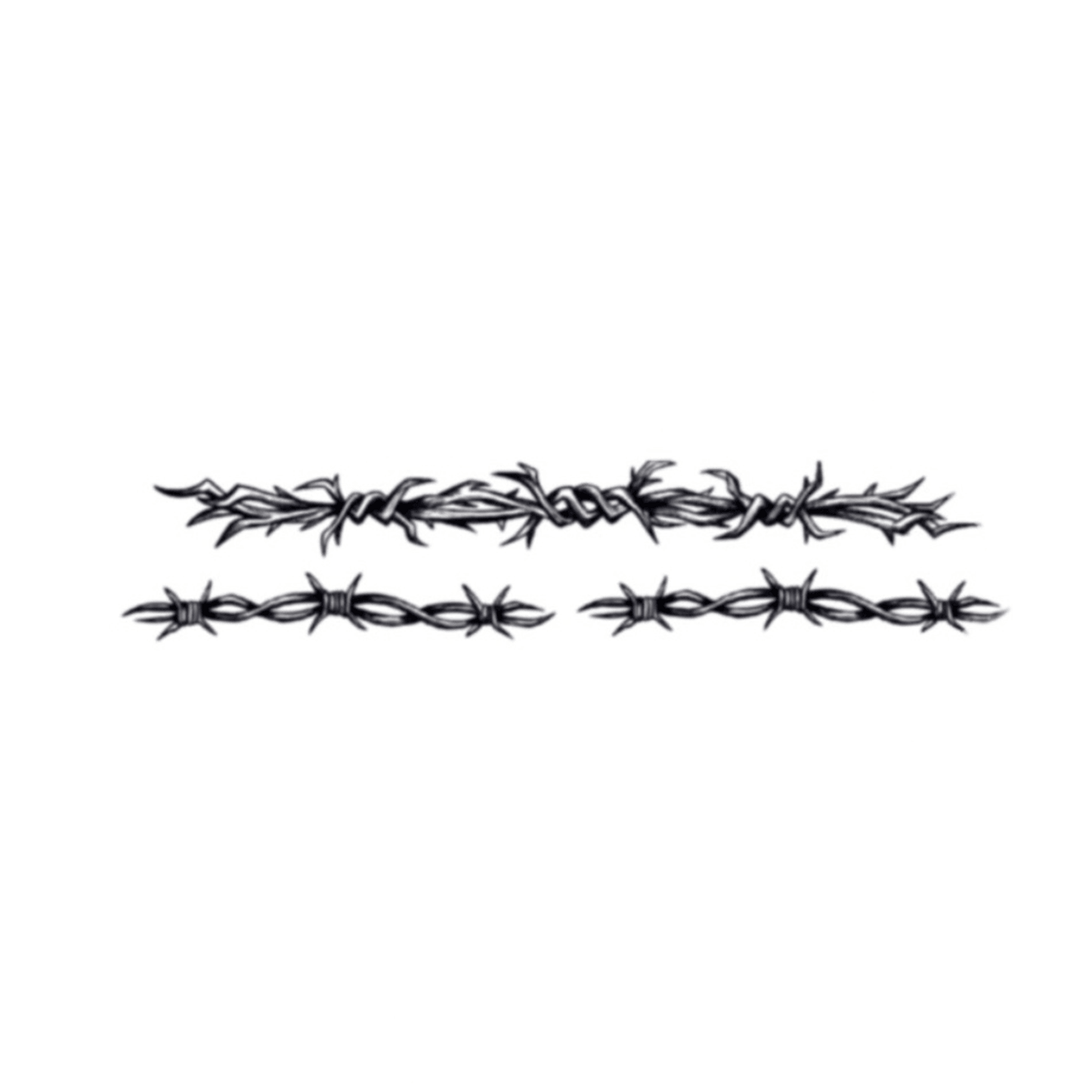 Black Thorns Semi-Permanent Tattoo - StiCool
