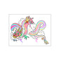 Watercolor Flying Dragon Temporary Tattoo
