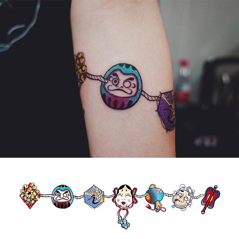 Dharma Egg Bracelet Temporary Tattoo - StiCool