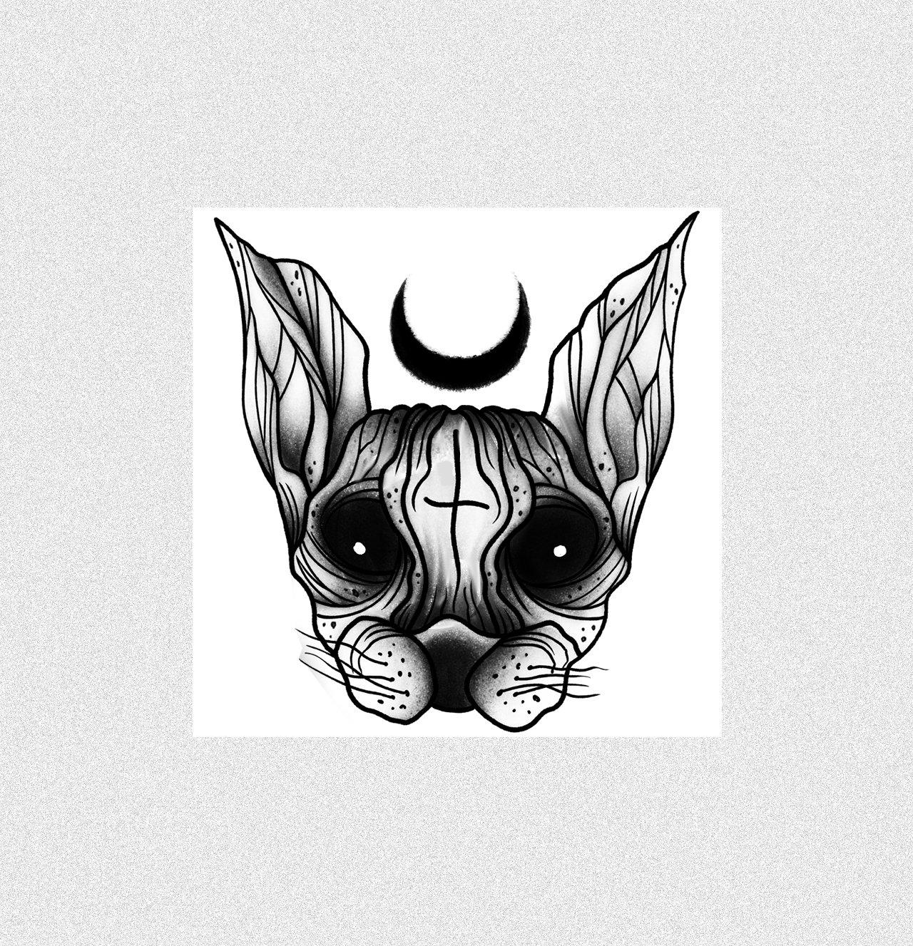 Cat Temporary Tattoo - StiCool