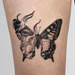 Butterfly Girl Temporary Tattoo