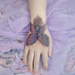 Diamond Butterfly Wings Temporary Tattoo