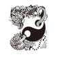 Yin & Yang Half Sleeve Temporary Tattoo - Body404